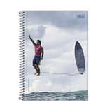 Caderno Espiral Universitário 1 Matéria Gabriel Medina 80f Tilibra