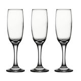 Jogo 3 Taças Champanhe Vidro Lira 210ml Class Home