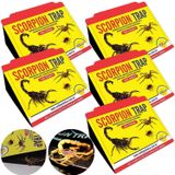 Kit 5 Armadilha Adesiva Scorpion Trap Escorpiões, Aranhas E