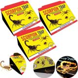 Kit 3 Armadilha Adesiva Scorpion Trap Escorpiões, Aranhas E