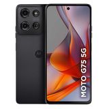 Smartphone Motorola Moto G75 5G Preto 256GB 16GB (8GB RAM+8GB Ram Boost) 50MP Sony Lytia 600 Camera Moto AI Ultrarresistência militar