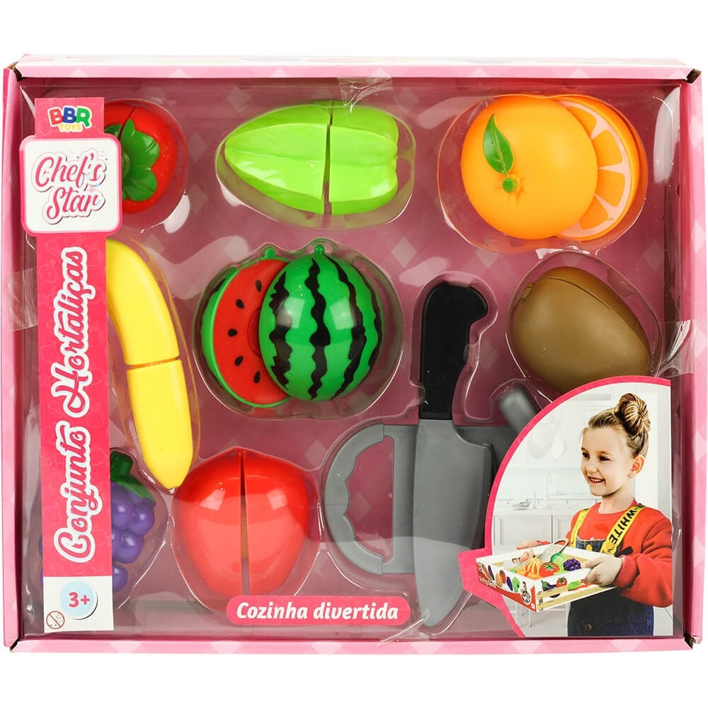 Conjunto Hortalicas Com Bandeja Bbr