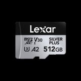 Cartão Memória Lexar Micro Sd Xc 512gb 205mb/s Uhs-i V30