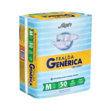Fralda Geriatrica Absorv Genérica M 50 Unidades