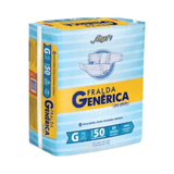 Fralda Geriatrica Absorv Genérica G 50 Unidades