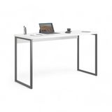 Mesa Home Office Escrivaninha Industriale 1,36 Branco