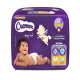 Fralda Descartável Cremer Magic Care Econômica - 8 Pacotes Com 34 Fraldas -  Total 272 Tiras