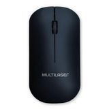 Mouse Multilaser Sem Fio Slim Box 1200dpi 3 Botoes Box - Mo307