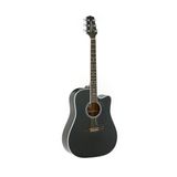 Violão Takamine Gd34ce Blk &amp; Tp3g C/ Bag