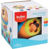 Brinquedo Infantil Bola De Formas E Encaixe Baby Buba