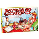 Jogo De Tabuleiro Batalha No Corpo Da Nig Brinquedos 0165