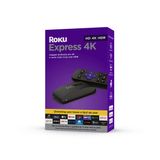 Roku Express 4K Compatível com Alexa, Google, Siri