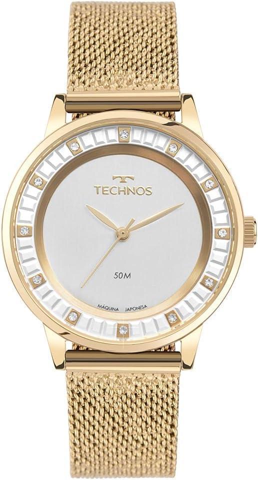 Relógio Technos Feminino Dourado 2035mzc/1k