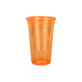 Copo Descartável Copaza Ps Neon Laranja 770ml Copaza