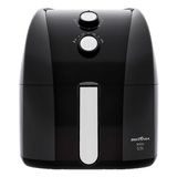 Fritadeira Elétrica Sem Óleo Air Fryer Britânia 5.5L 1500W BFR50 Redstone Preto com Inox 127V