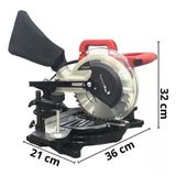 Máquina De Serra Meia Esquadria Angular 1200w Importway