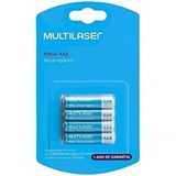 Pilhas Recarregaveis Aaa (1000mah) 4 Uni