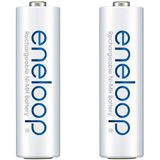 2 Pilhas Aa Recarregáveis 2100x Panasonic Eneloop 2000mah