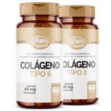 Kit 2 Colágeno Tipo Ii Com Vitamina D Unilife 60 Cápsulas