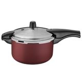 Panela De Pressão Tramontina Vancouver Effrect Em Alumínio C/ Starflon Max Vermelho 24cm 6l 20592724