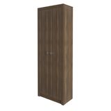 Armário Escritório Com 2 Portas Multimóveis Cr25015 Nogal