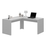 Escrivaninha/mesa Escritório De Canto Multimóveis Vcr25024 Branco