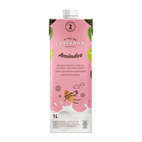 Kit 6x: Leite Vegetal Amêndoa A Tal Da Castanha 1l