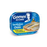 Sardinha C/ Óleo 250g Líquido - 48 Unidades - Gomes Da Costa