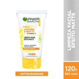Gel Limpeza Facial Garnier Vitamina C Efeito Matte 120g