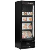Freezer Expositor Vertical 1 Porta Gcvc45cb Preto Gelopar 220v