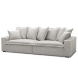 Sofá 4 Lugares Sala Living 280cm Dalton L08 Linho Mescla     - Mpozenato