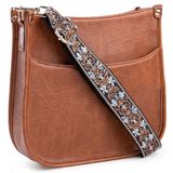 Bolsa Tiracolo Viva Terry Viva Terry Trendy Vegan Leather Brown