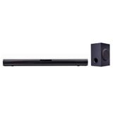 Soundbar LG SQC1 160W RMS 2.1 Canais Sem Fios Bluetooth Óptico USB Auto Sound Engine ASE e Adaptive Sound Control ASC