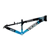 Quadro Aluminio Dirt Jump Tuff25 Aro 26 Preto Azul - Viking