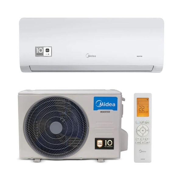 Ar Condicionado Split Hi Wall Inverter Midea Xtreme Save Connect 12.000 Btus Quente E Frio 220v R-32