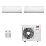 Ar-condicionado Multi Split Inverter Lg 30.000 (1x Evap Hw 12.000 + 1x Evap Hw 24.000) Quente/frio 220v