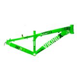 Quadro Aluminio Dirt Jump Tuff25 Aro 26 Verde Neon - Viking