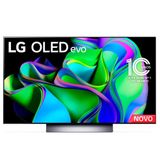 Smart Tv 4k Lg Oled Evo 65&quot; Polegadas, Bluetooth, 120hz, Thinq Ai, G-sync, Freesync, Alexa E Wi-fi - Oled65c3psa