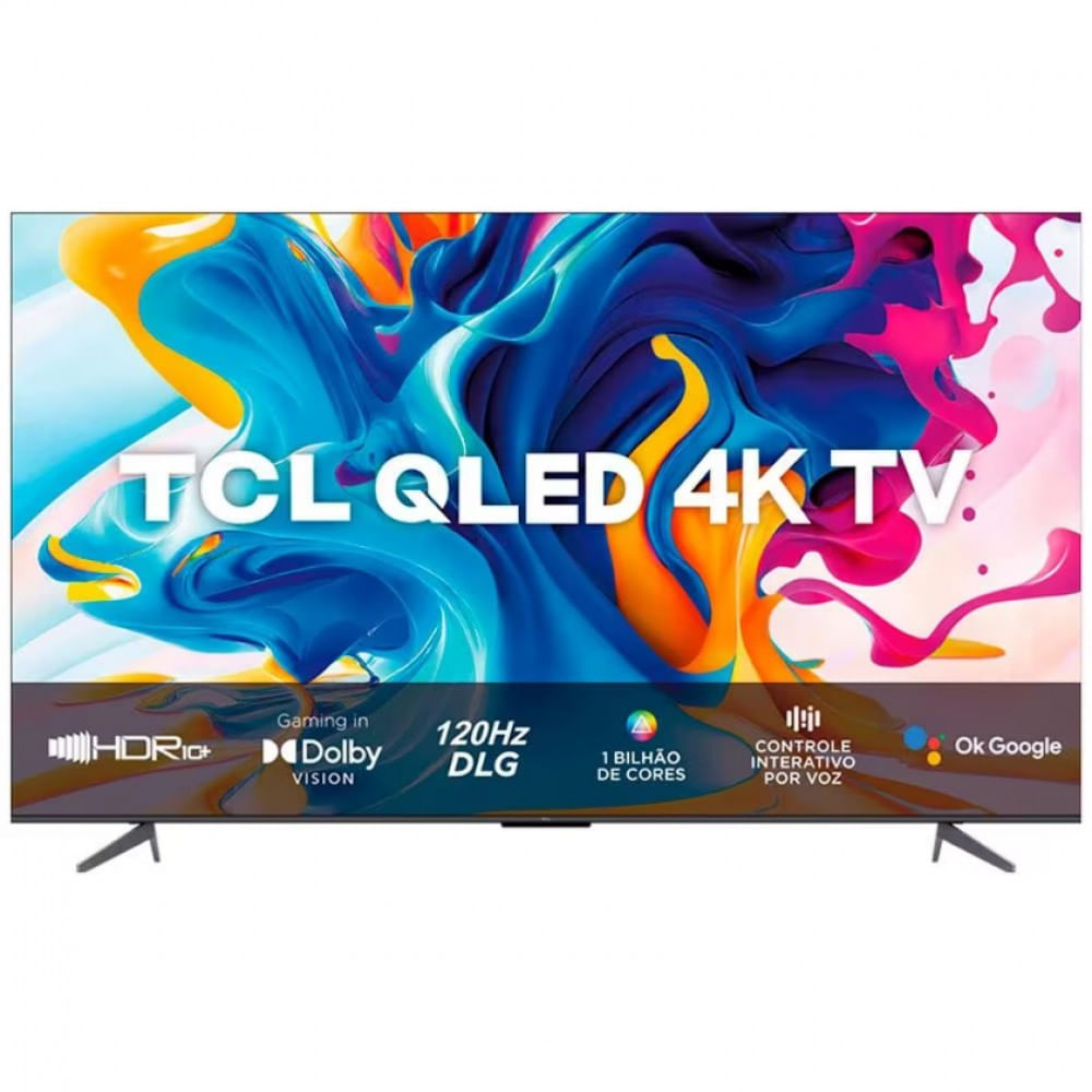 Smart Tv Qled 50 Polegadas 4k Uhd Tcl C645 Menor preço em Smart Tv Qled 50 Polegadas 4k Uhd Tcl C645