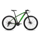 Bicicleta Aro 29 Alumínio 24v Shimano A Disco 21&quot;