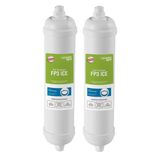 Kit 2 Refil Filtro Externo Planeta Água Fp3 Ice Geladeira