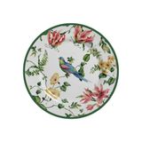 Prato De Sobremesa De Cerâmica Flores Harmony Alleanza