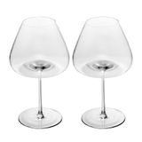 Conjunto 2 Taças Para Vinho De Cristal Ecologico Audax Veritas 960 Ml