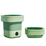 Máquina De Lavar Roupas Mini Dobrável Usb Pequenas Cargas