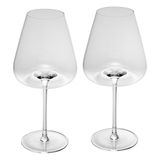 Conjunto 2 Taças Para Vinho De Cristal Ecológico Intensio Veritas 760ml