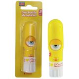 Cola Escolar Bastão Monstrinho Amarela 15g - Kz5015am - Kaz