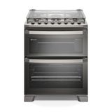 Fogão 5 Bocas Electrolux Cinza Experience 2 Fornos, PerfectCook360 e Tripla Chama (FE5DC) 220V