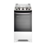 Fogão 4 Bocas Electrolux Branco Efficient Com Mesa Inox, Perfectcook E Vaporbake (fe4ib) Bivolt