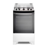 Fogão Electrolux 4 Bocas Efficient FE4IB com Mesa Inox, PerfectCook, VaporBake e Acendimento Automático