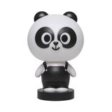 Luminária De Mesa Infantil Taschibra Led Abajur Pandinha Faro 3w Usb Luz Quente 3000k
